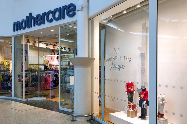 A Mothercare store