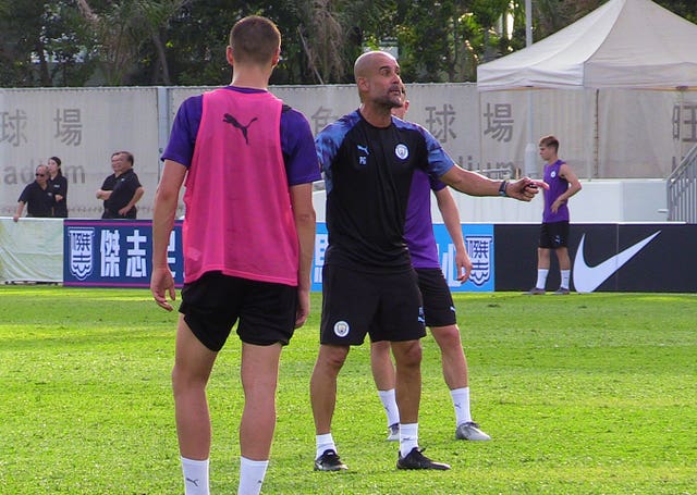 Manchester City Training Session – Mongkok Stadium