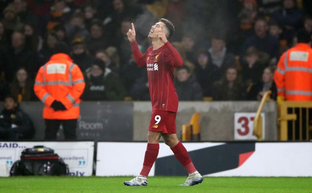 Roberto Firmino sealed Liverpool's victory with the late winner against Wolves