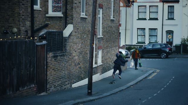 A scene from the John Lewis Christmas ad