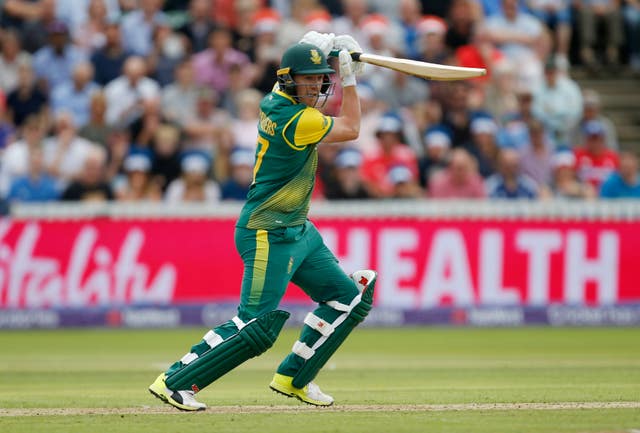 The absence of AB De Villiers is a telling blow for South Africa (Paul Harding/PA)