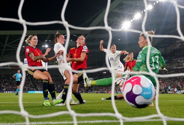 Ella Toone equalised for England