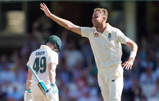 Stuart Broad took four second-innings wickets