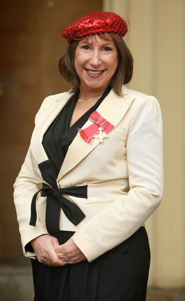 TV writer Kay Mellor (Dominic Lipinski/PA)