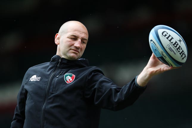 Leicester head coach Steve Borthwick