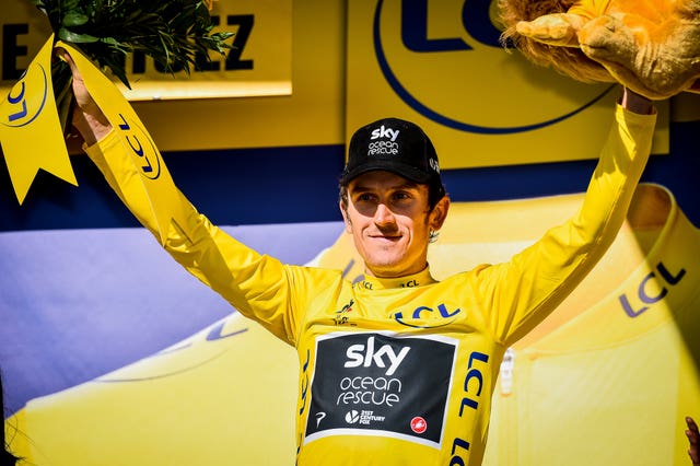 Geraint Thomas has looked comfortable in yellow