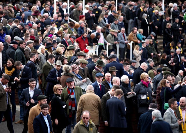 The Jockey Club said it had complied with Government guidance in allowing the 2020 Festival to go ahead