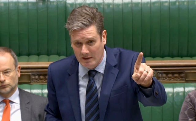 Shadow Brexit secretary Sir Kier Starmer