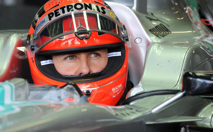 Michael Schumacher spent three seasons with Mercedes at the end of his career