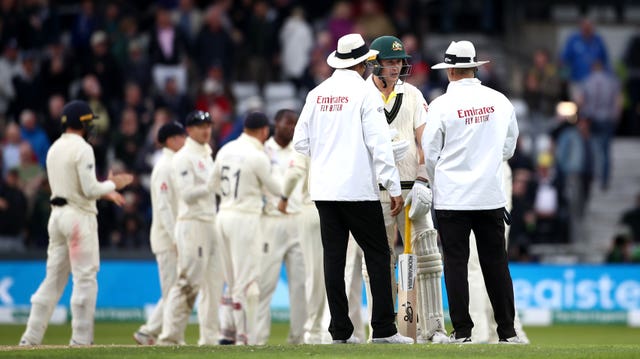 Paine was not prepared to criticise umpire Joel Wilson over an lbw call 