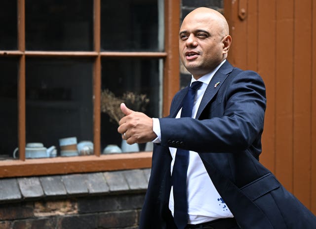 Health Secretary Sajid Javid