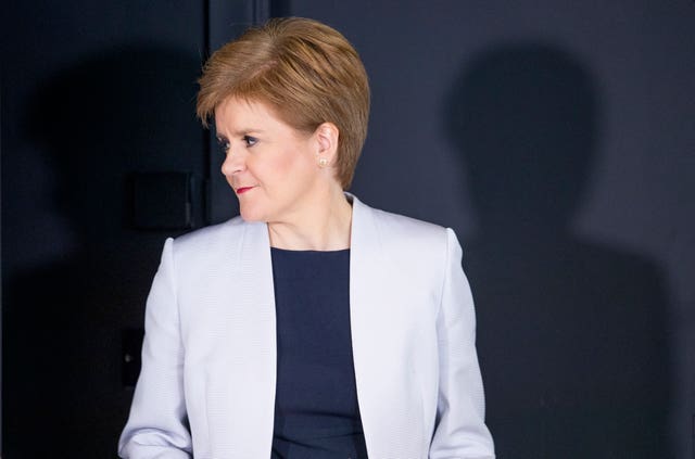 First Minister Nicola Sturgeon