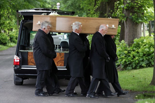 Steve Dymond funeral