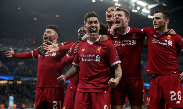 Liverpool knocked Manchester City out of the Champions League 