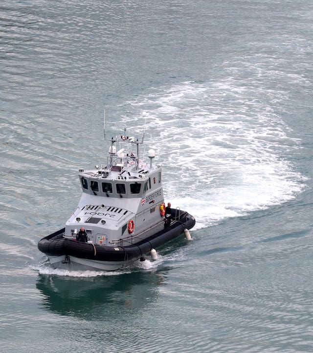 Border Force patrol boat