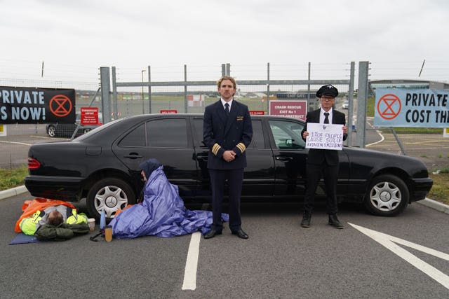 Extinction Rebellion protesters