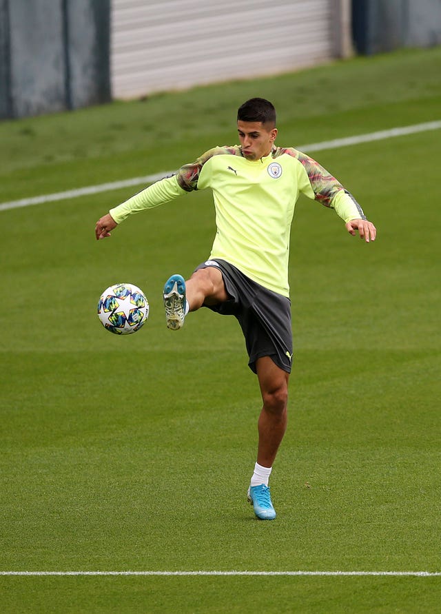 Cancelo was happy to bide his time before getting his chance at Manchester City