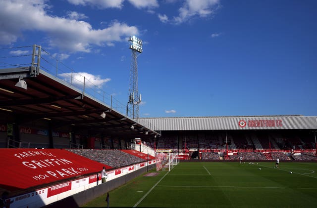Brentford v Barnsley – Sky Bet Championship – Griffin Park
