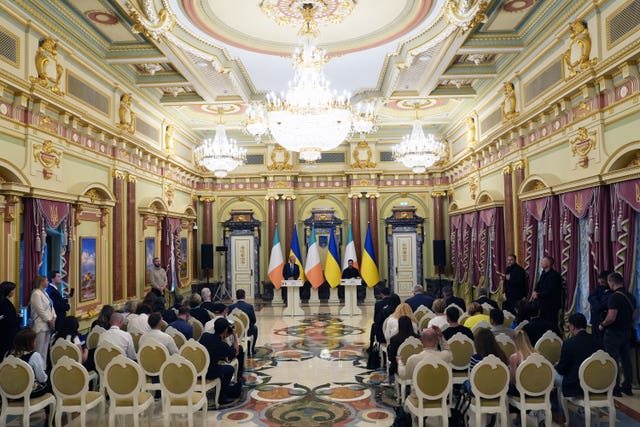 Taoiseach Micheál Martin visit to Ukraine