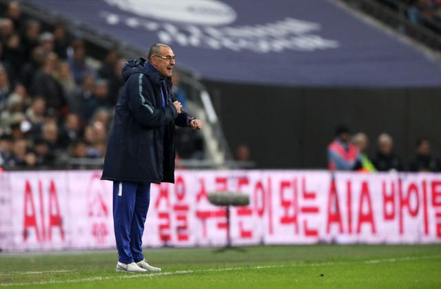 Maurizio Sarri held individual meetings to understand his Chelsea players' performance against Tottenham