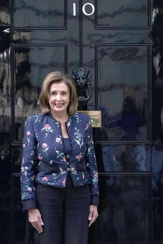 Nancy Pelosi (Kirsty O'Connor/PA)