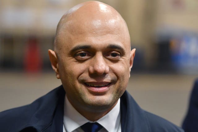 Sajid Javid visits Birmingham Central Bus Garage