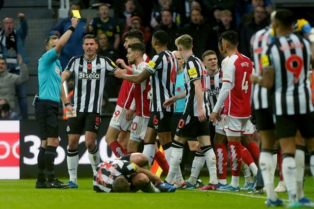 It’s an absolute disgrace – Mikel Arteta on VAR allowing Anthony Gordon’s goal