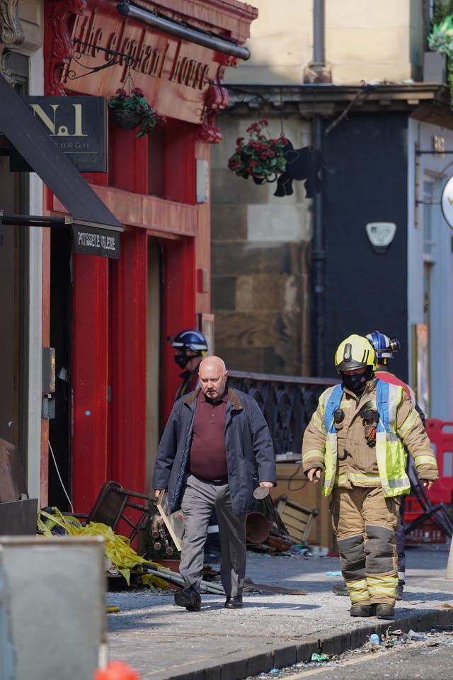 Edinburgh city fire