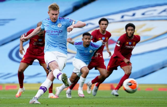 Kevin De Bruyne was also on top form