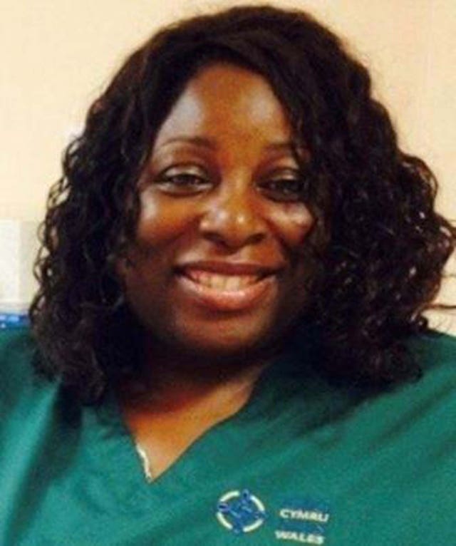 Donna Campbell died after contracting Covid-19 Velindre University NHS Trust/PA)