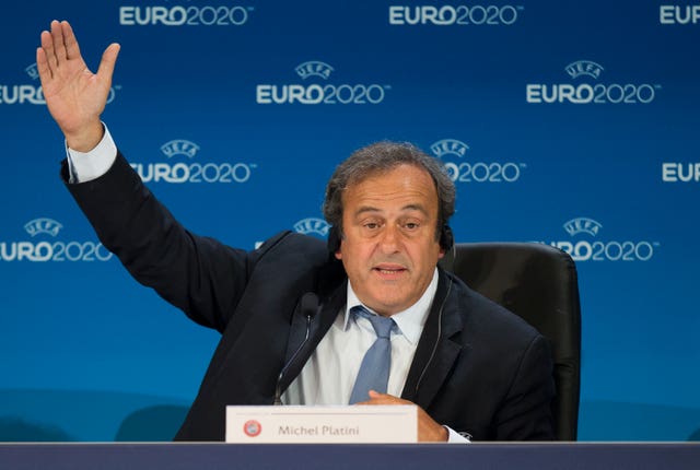 Michel Platini was the head of UEFA until 2015 