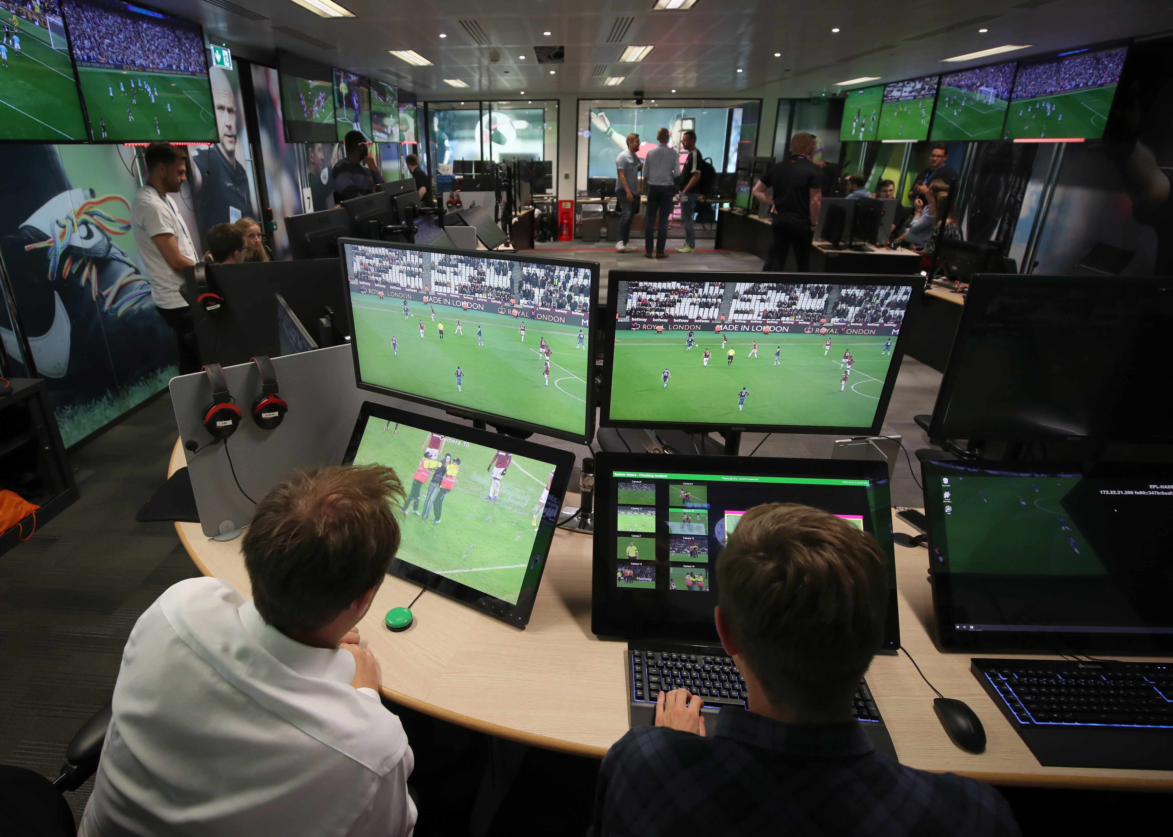 The VAR hub at Stockley Park