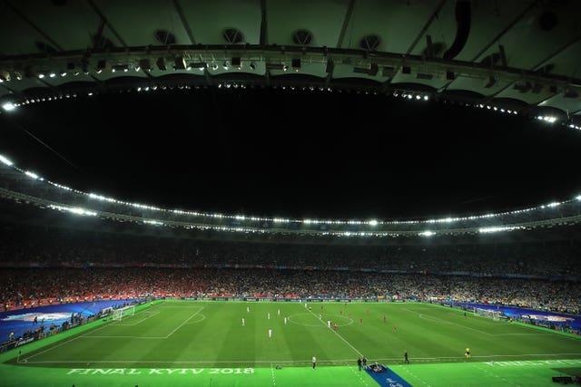 Kiev's Olimpiyskiy Stadium hosted last season's Champions League final