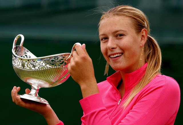 Sharapova, who defended her title in Birmingham, became the first Russian to top the WTA rankings in 2005