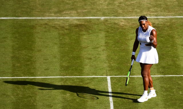 Serena Williams got off to a simple start on Centre Court