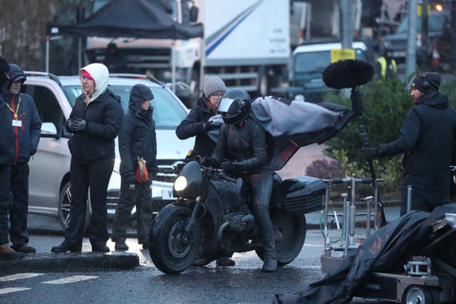 Batman filming – Glasgow