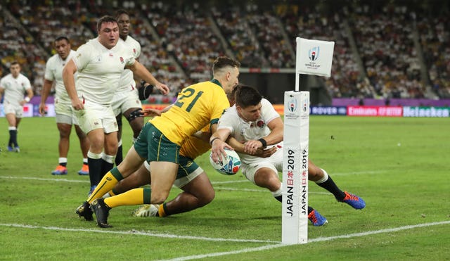 Ben Youngs, right, helped England into the semi-finals
