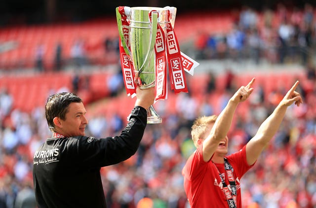 Paul Heckingbottom enjoyed double Wembley success with Barnsley 