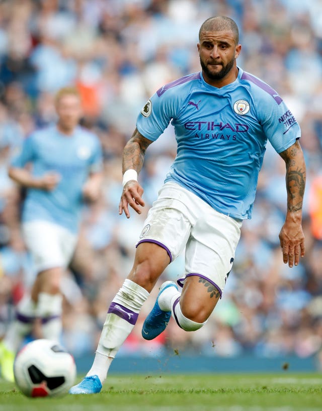 Manchester City's Kyle Walker was left out of the England squad
