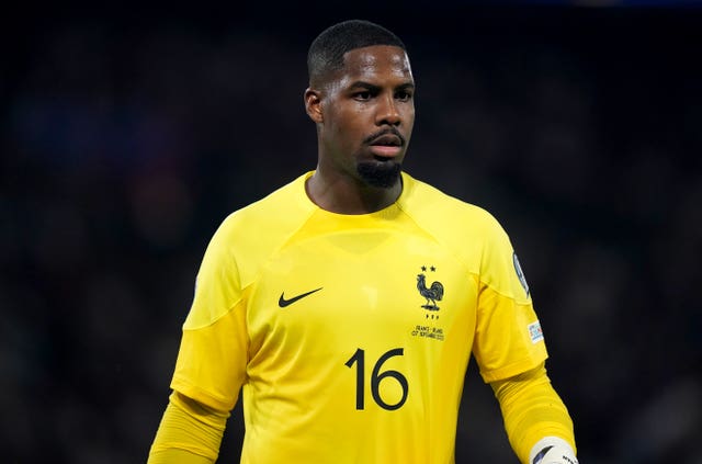 Mike Maignan produced a fine save to deny Chiedozie Ogbene