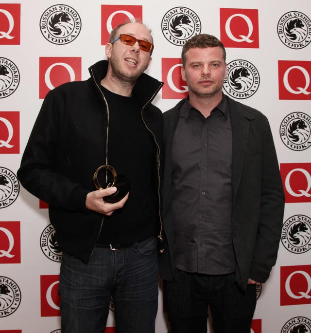 The Chemical Brothers on the red carpet
