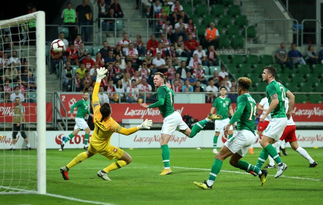 Aiden O'Brien's goal against Poland was the last one the team managed
