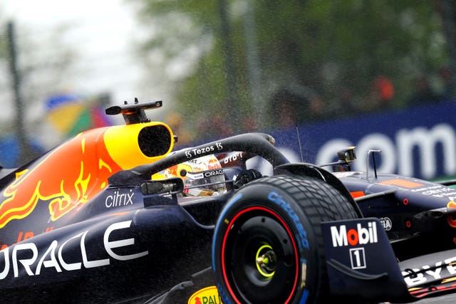 Max Verstappen at Imola