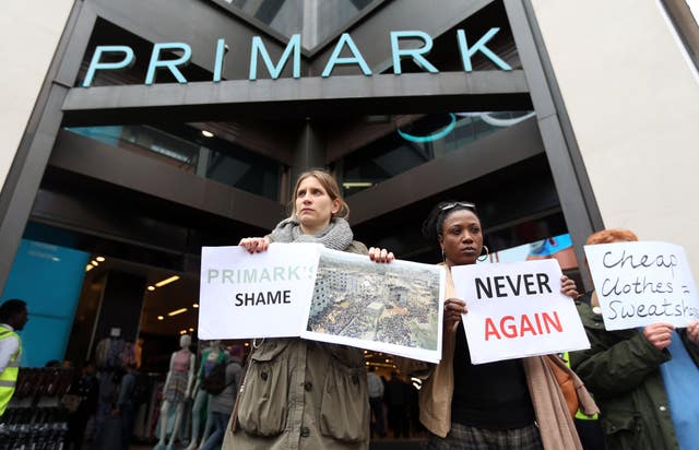 Primark protest