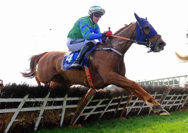 Ronald Pump in action over hurdles