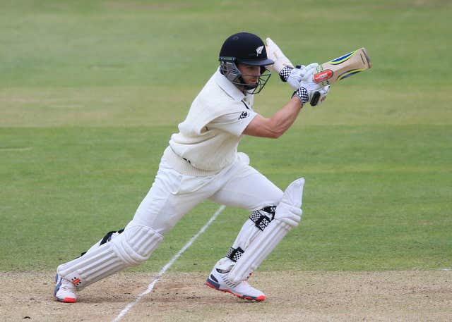 Kane Williamson looked utterly unflustered in reaching 23 not out at tea (Nigel French/PA)