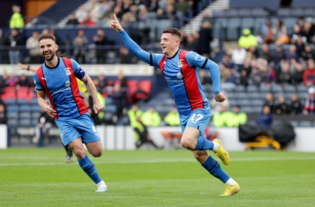 Inverness winger Daniel Mackay