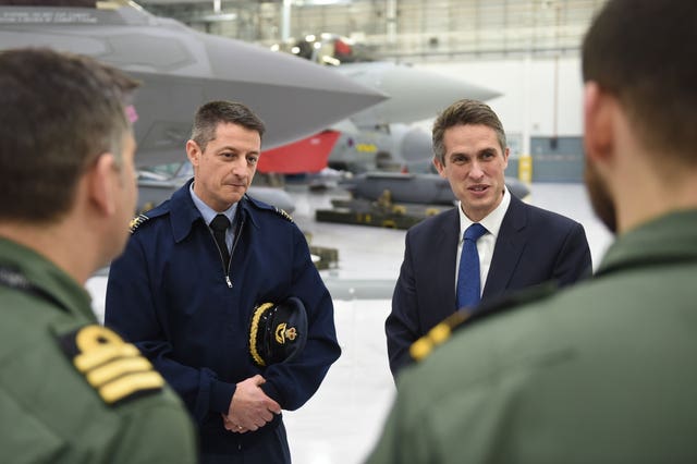 RAF fighter jets announcement