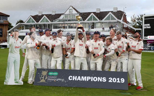 Essex won the Division One title last season 