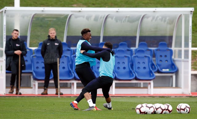 Jadon Sancho and Callum Hudson-Odoi are fighting for an England spot